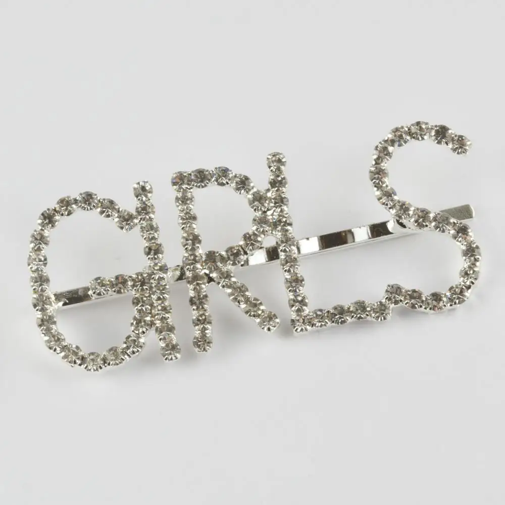 Girls Printed Gemstone Clamp Buckle