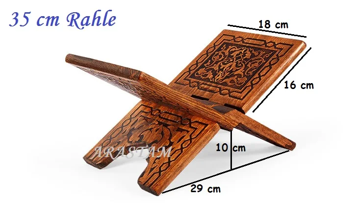 

Burning Pattern Wooden Folding Book Stand,Handmade Wooden Magazine Bookshelf,Quran Stand,Bible Holder,Wood Carving Rack,