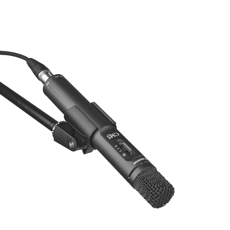 Alctron CM5 professional instruments mic, multiple switch, slim body, lightweight, battery and phantom power to choose