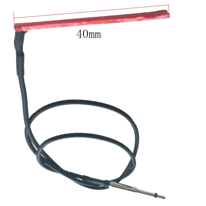 Piezo for Ukulele Red Pickup for Traveling Guitar for Small Acoustic Music Instrument Banjo Mandolin Length from 40mm/50mm/ 67mm