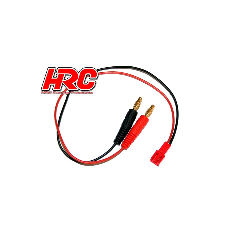 Charger Cable with Banana connector to Molex (Micro 1/18) , Charger Cable. For rc 1/18 cars