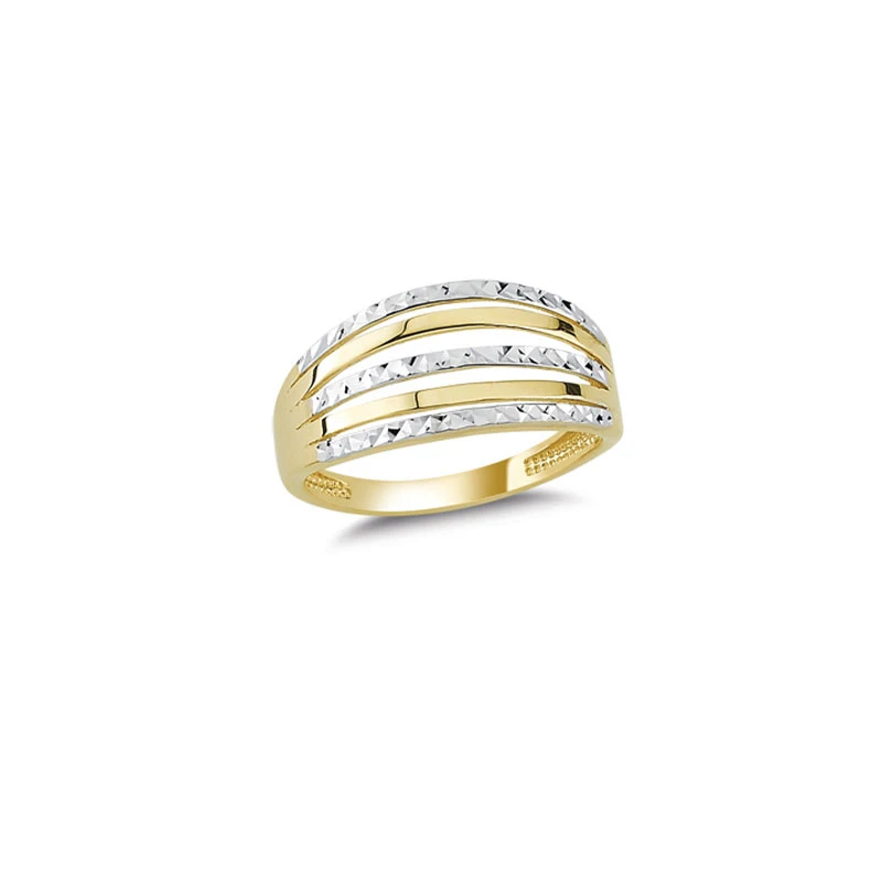 14K Solid Gold Elegant Ring for Women