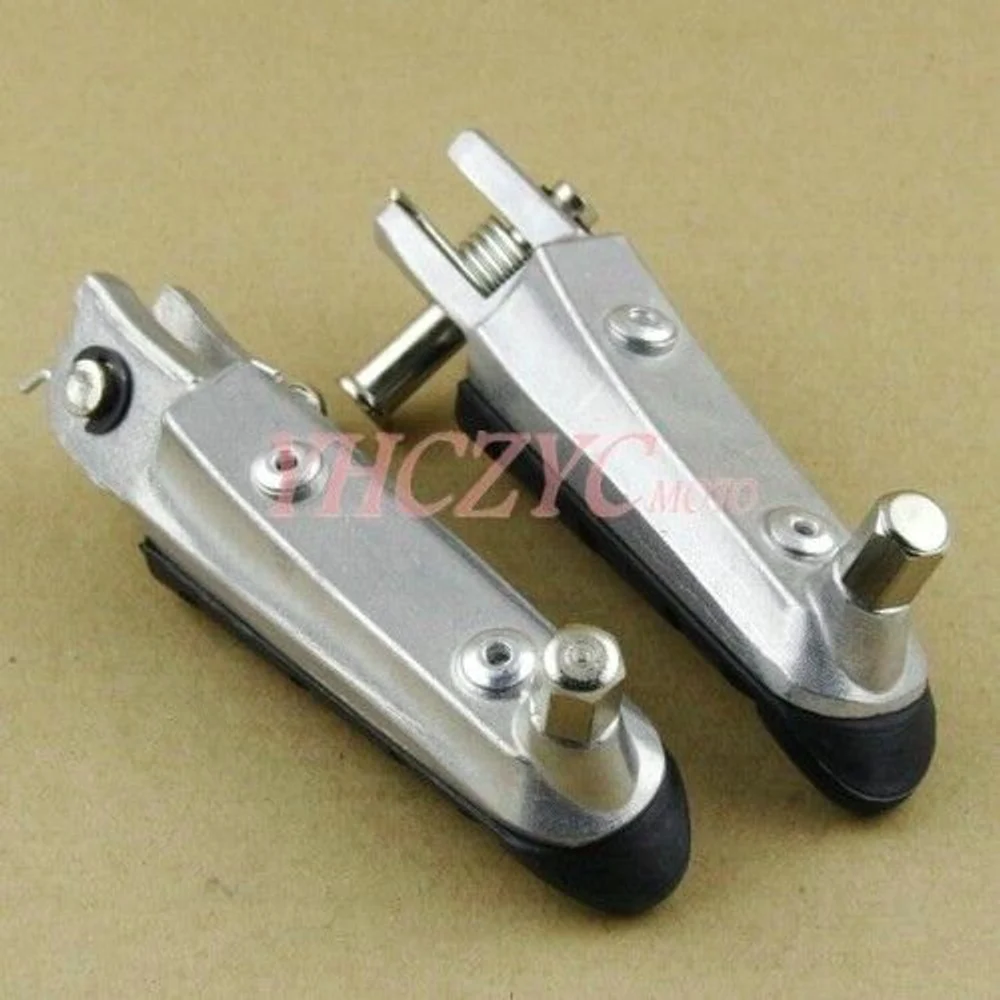 Foot Peg Front Rider Footrest for Honda NC700 NC700X NC750 NC750X NC750XD 12-19 CB250 HORNET 98-10 CB400 Super Four VTEC 99-13