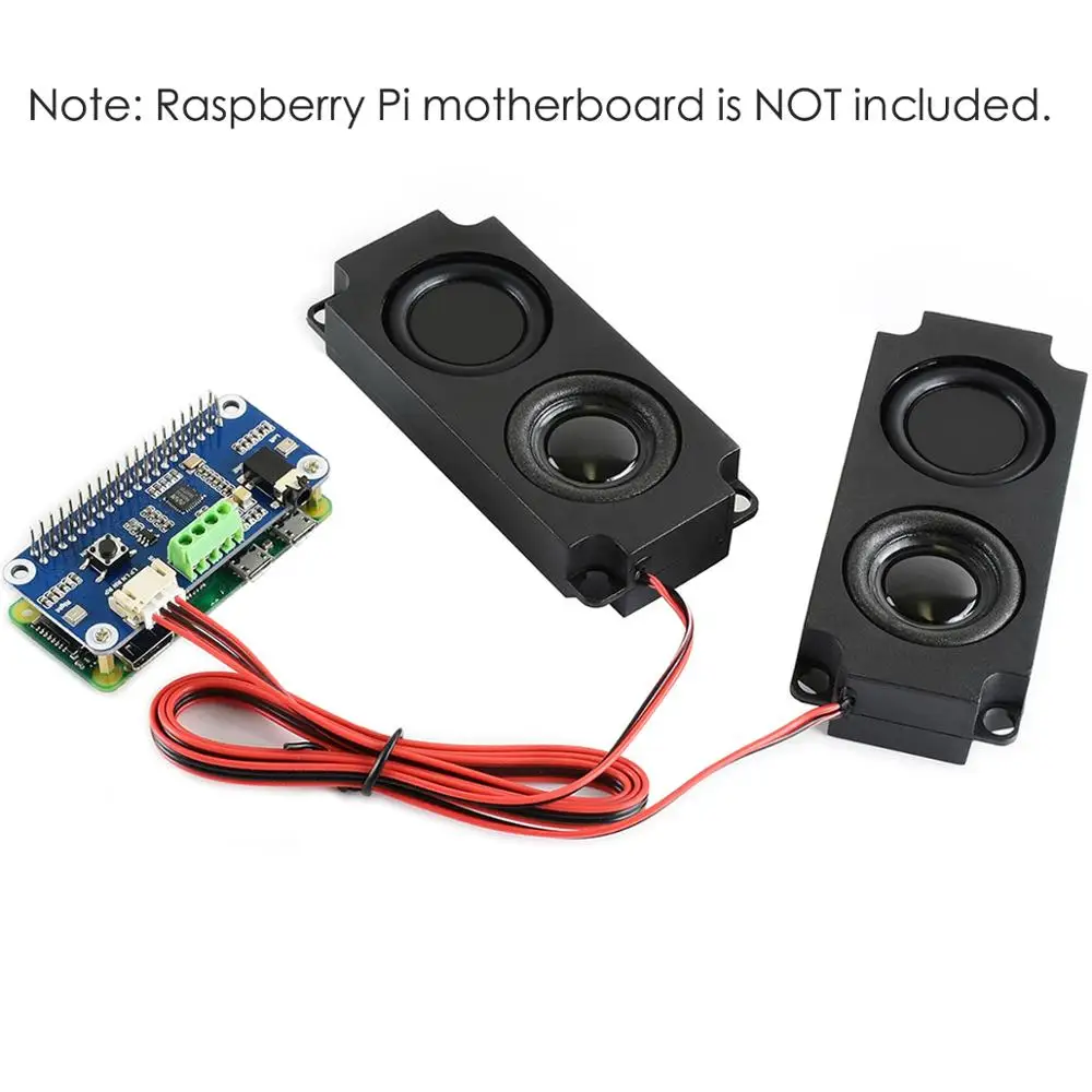 Audio Expansion Board Sound Card for RPI Raspberry Pi Zero 2 W 3 Model B 4 5 HAT Starter Kit