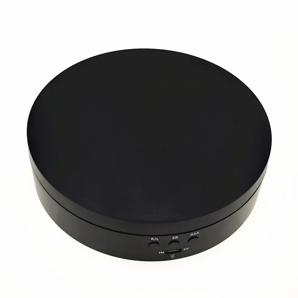 Photo Studio regolazione della velocità dell'angolo del giradischi rotante ricaricabile a 360 gradi in tutte le direzioni accessori fotografici