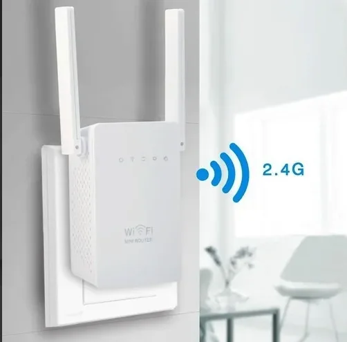 Wifi Router Repeater 1200Mbps 2 Antennas Wireless Signal