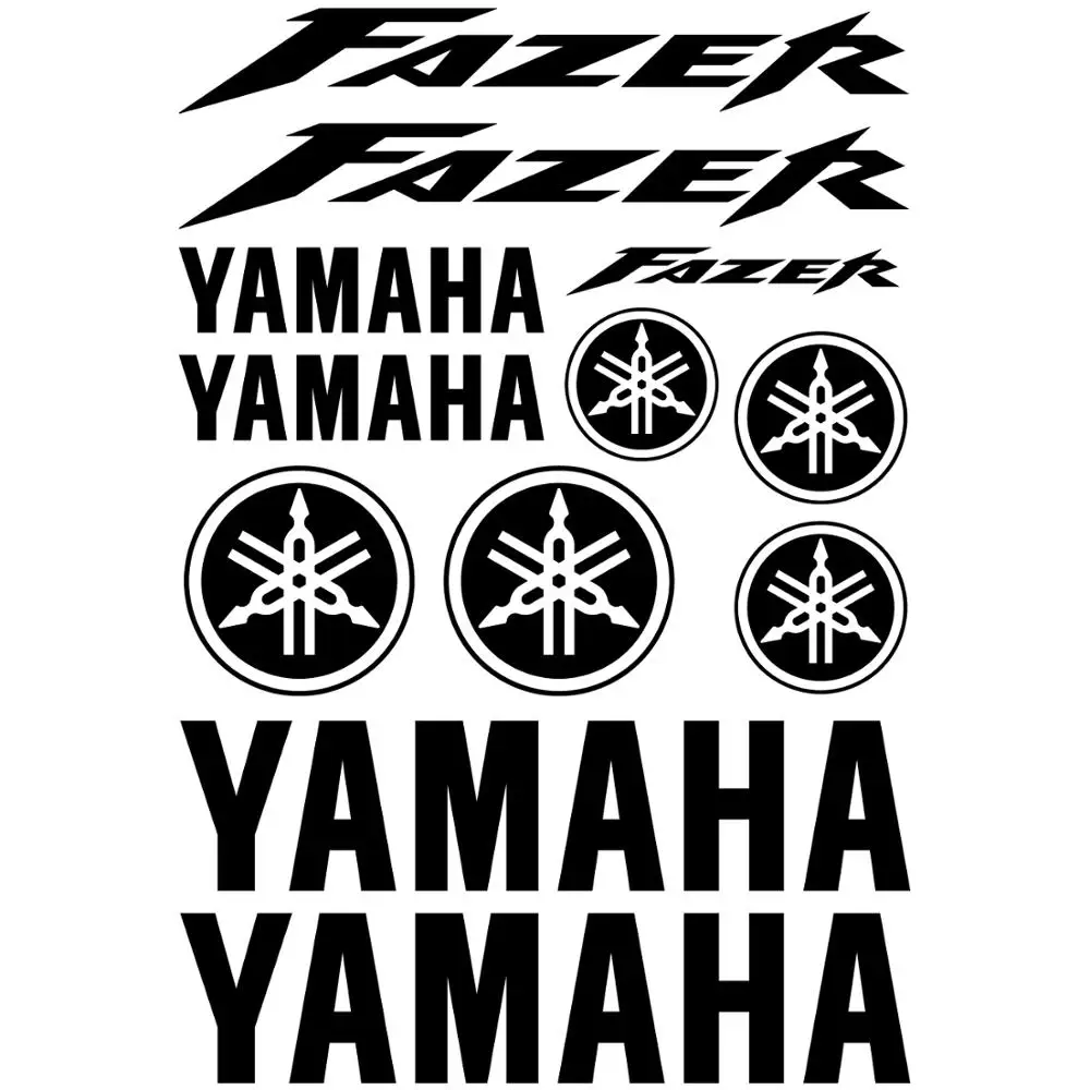 Kit bumper vinyl-Stickers-Decals for Yamaha Fazer FZR FZ6 FZ8 FZ1