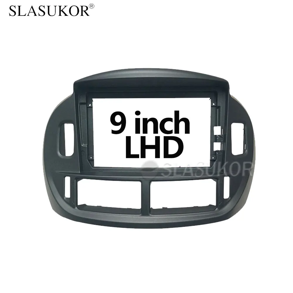 9 INCH Fascia fit For Toyota Estima ACR30 2000 2001 2002 2003 2004 2005 Frame Cable Screen Audio Dash Panel Frame Car ABS