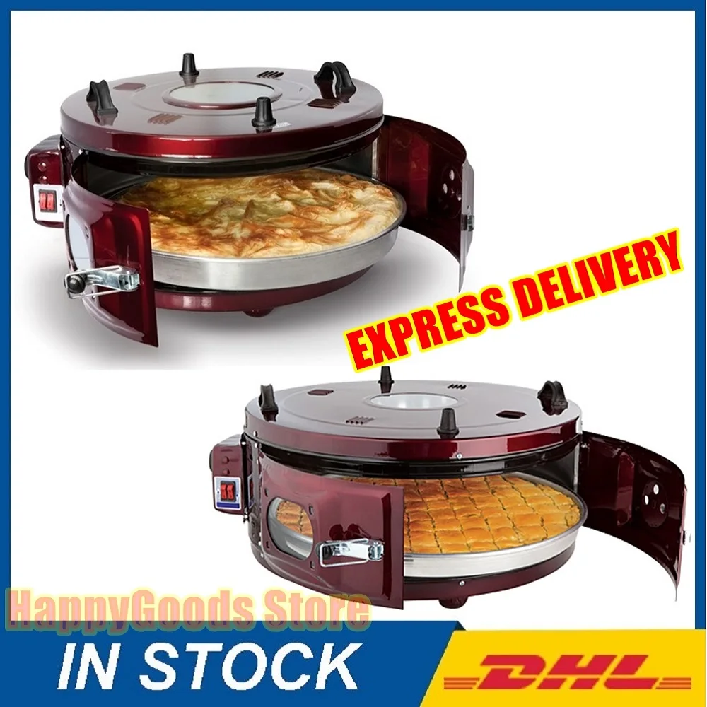 Commercial Kitchen Round Countertop Bakery Pastry Snack Cookie Pizza Multipurpose Oven