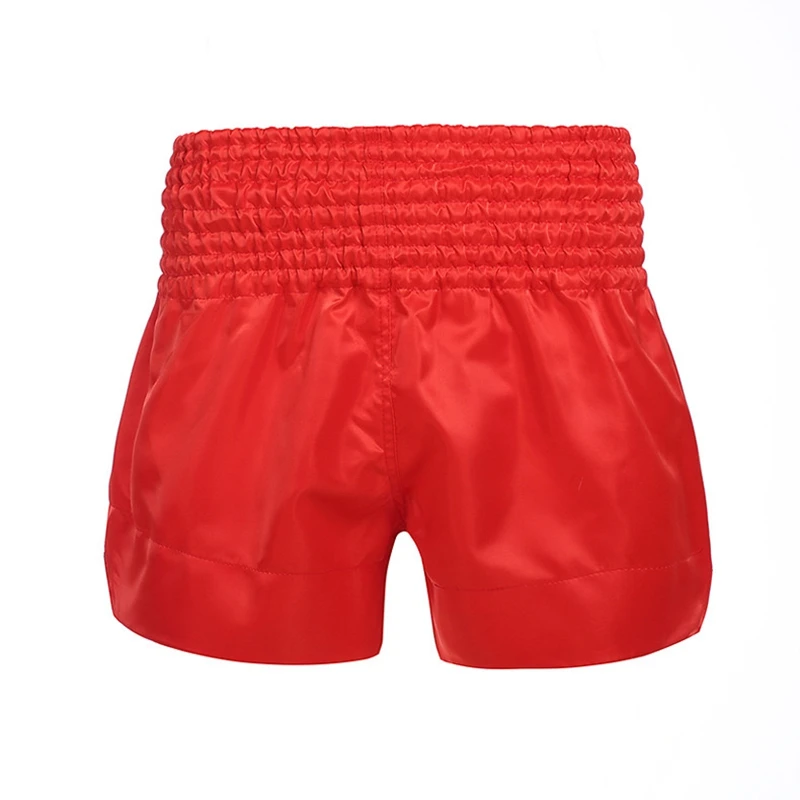 Short d'entraînement de boxe uni pour hommes, femmes, enfants, garçons, filles, sans logo, pantalon de boxe, MMA, vêtements Muay Thay