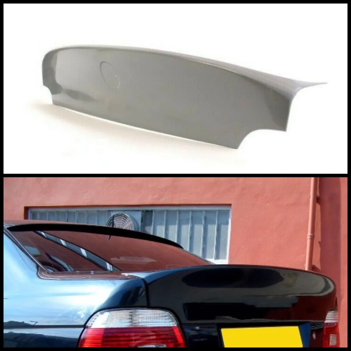 

For BMW E39 5 Series CSL Spoiler ABS Material Rear Roof Spoiler Wing Trunk Lip Car Styling Fully Compatible High Qualiity