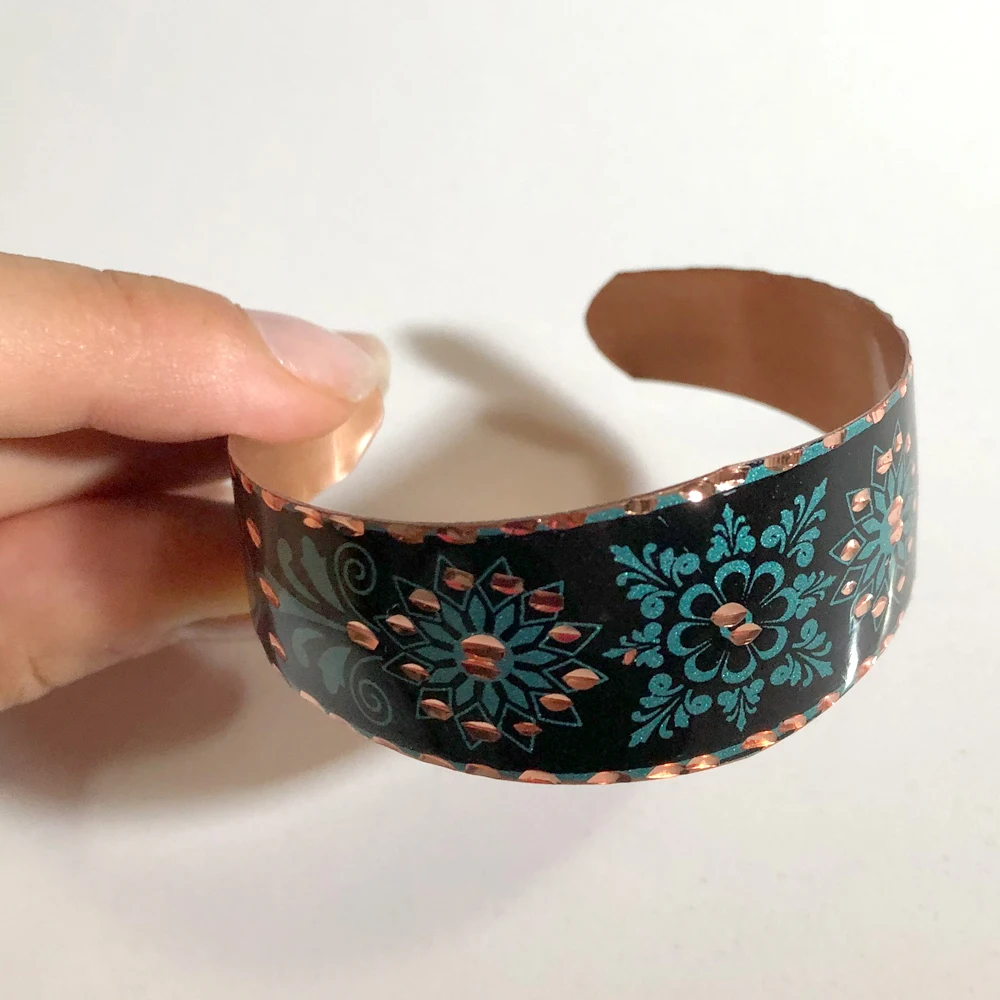 Handmade Copper Fashion Bangle Bracelet Bohemia Gift New Style