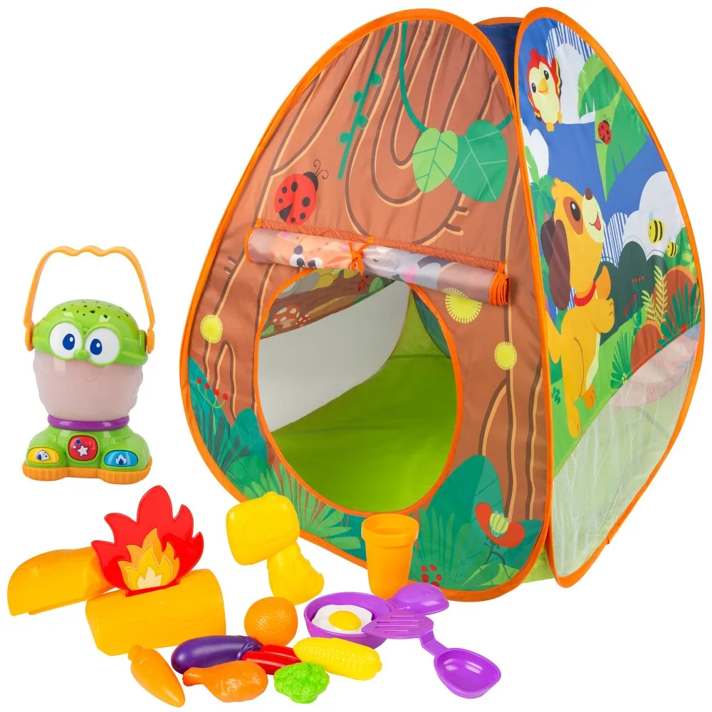 Children's tent with winfun accessories