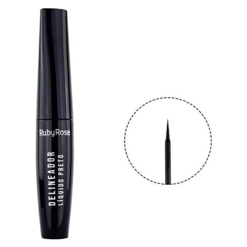 Ruby Rose Black Liquid Eyeliner HB-8406