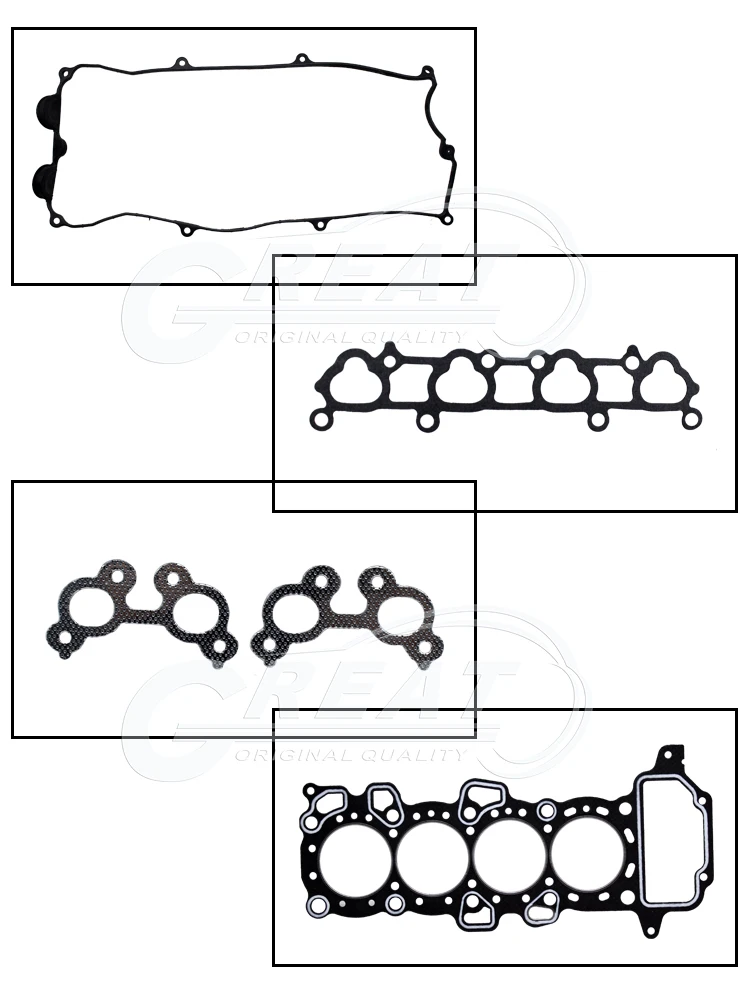 Auto Engine Cylinder Head Gasket Set oem 10101-41B25 FOR  NISSAN MICRA II 1.0  CG10DE