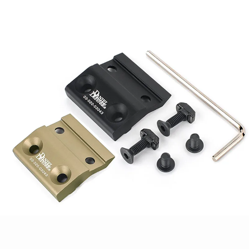 Scout Light Side Mount DD CNC Keymod M-LOK Rail dla SF M300 M600 Tactical Flashlight Base Mounts Akcesoria myśliwskie