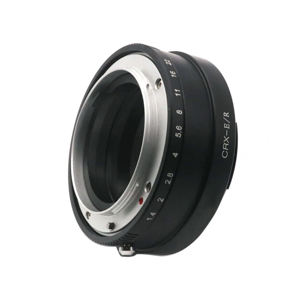 CRX-EOS R Lens Mount Adapter Ring with Aperture Ring for Zeiss Contarex CRX Lens to Canon EOS RF mount Camera EOS R,RP,R3,R5,R6