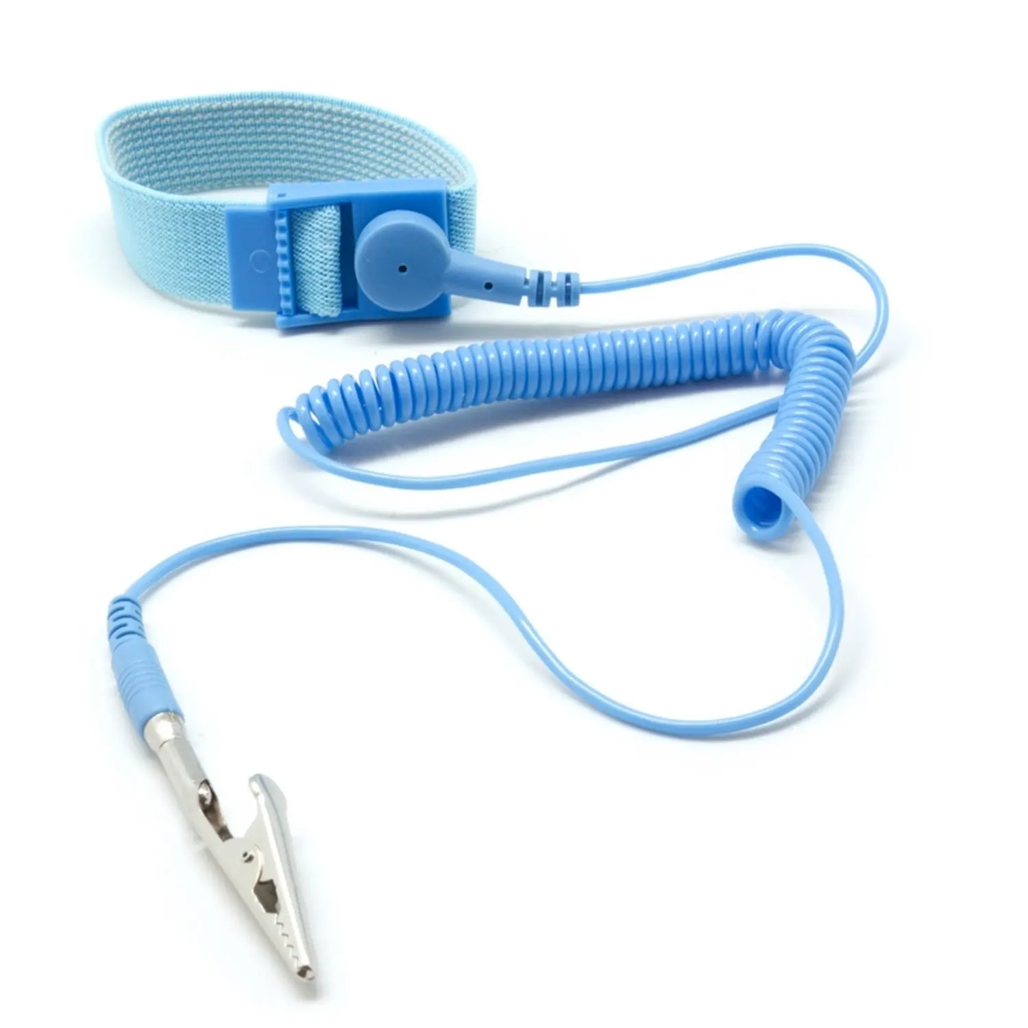 Verstellbares antistatisches Armband mit Erdungskabel