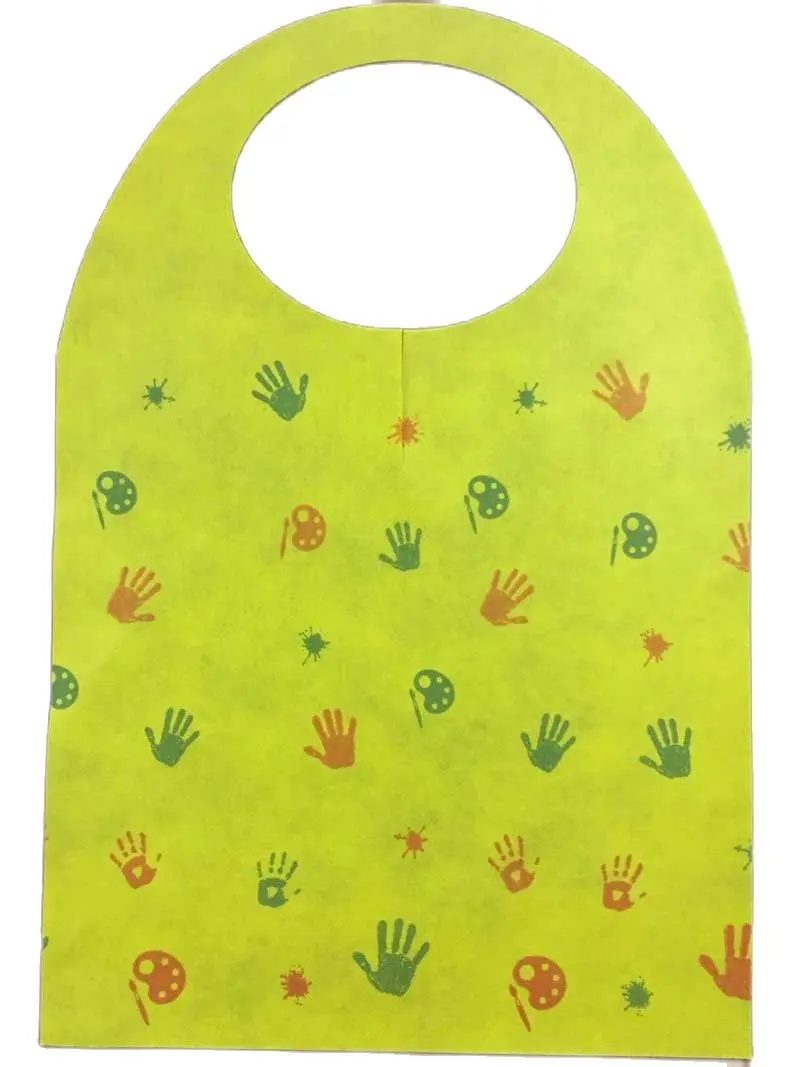 5 Baby Bibs and 1 Airlaid Napkin Coloring Mama Hydrophobic Water Repellent