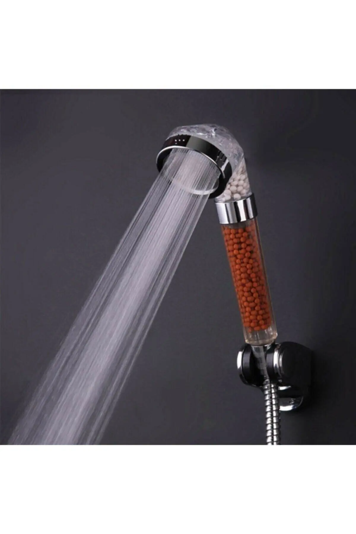 Filtration Shower Head and Shower Hose Product Three Mode High Pressure Stone Saving Low Water Pressure Shower Bar High Quality