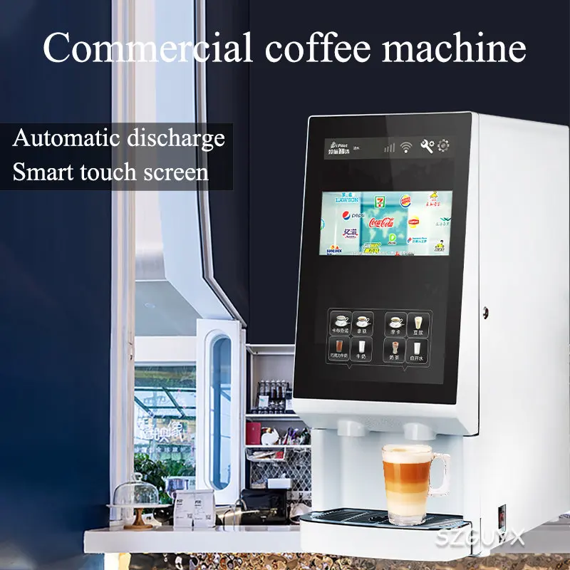 

Commercial fully automatic instant coffee machine Fully automatic cold and hot juice milk tea beverage machine