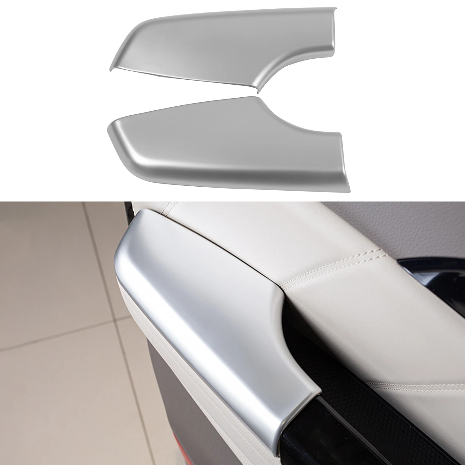LHD! RHD! For Kia Carnival KA4 2021 2022 2023 Car Accessories ABS Plastic Car Door Window Lift Switch Cover Trim 2pcs