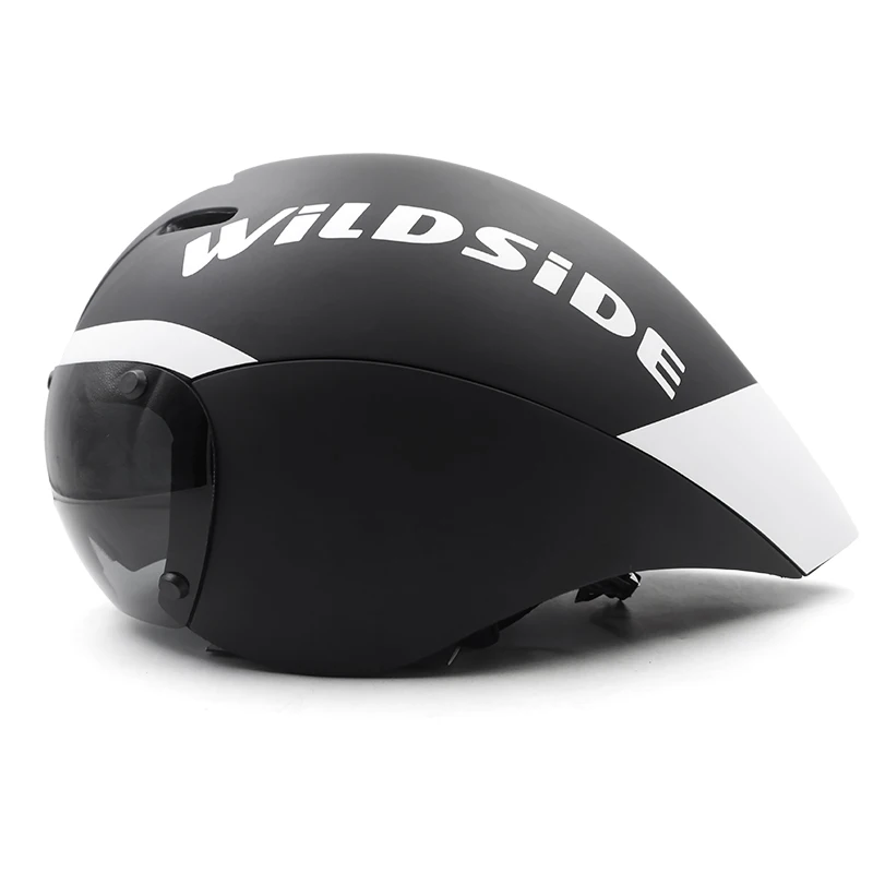 Tt Fietshelm Lens Bril Triatlon Tri Aero Racefiets Helm Tijdrit Race Fietshelm Mannen Casco Ciclismo Accessoires