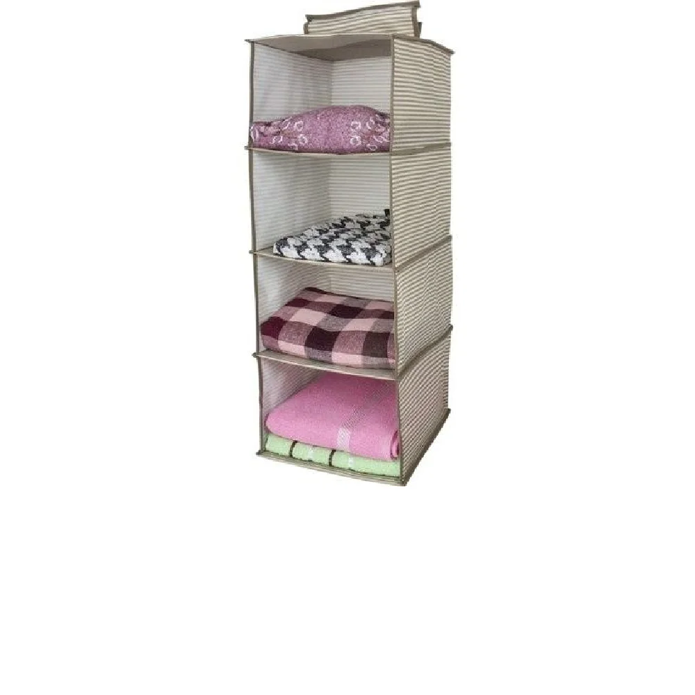 

Cabinet Regulator 4 Compartments Storage Box Drawer Storage Box Fabric Cloth Underwear Dress Storage Organizer Dropshopping