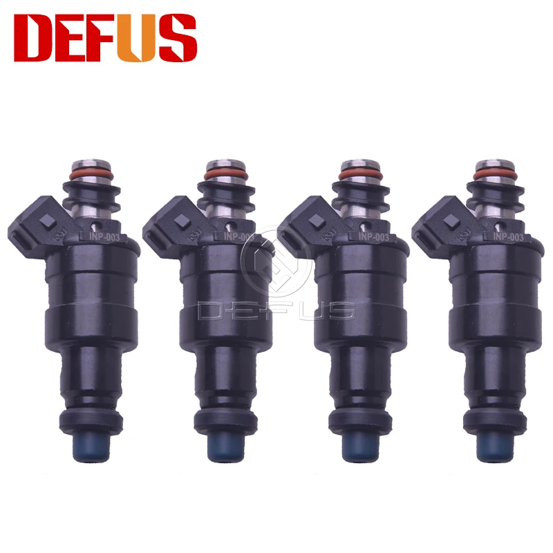 DEFUS 4X OE INP-003 Fuel Injector Nozzle Bico For MITSUBISHI VAN GALANT L4 2.4L 1986-1988 Car Engine Value INP003 Gasoline NEW