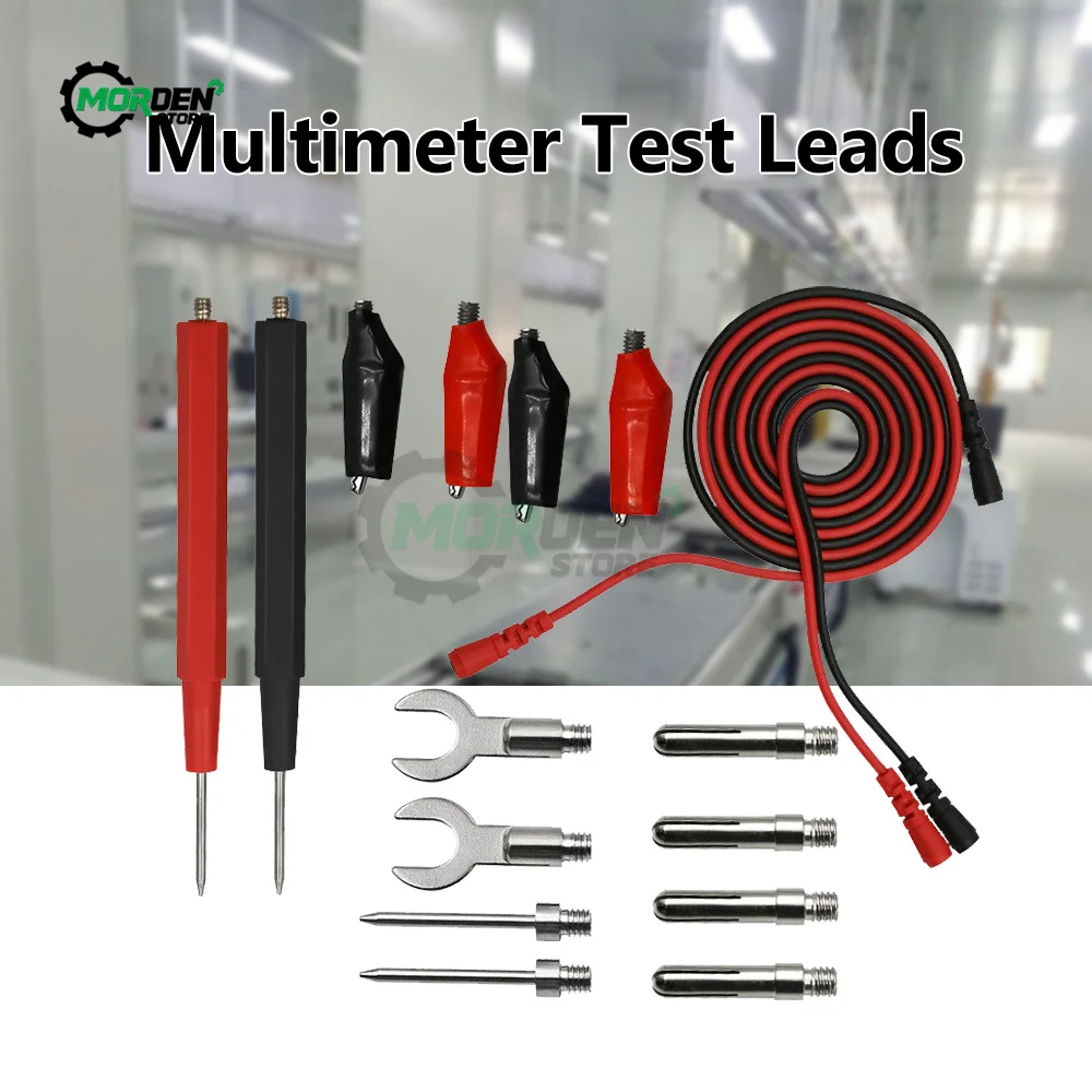 16 sztuk w 1 zestaw cyfrowy multimetr sonda 90cm końcówka igłowa sonda Test ołów Pin kabel z drutu linia testowa zestaw asortymentowy narzędzie