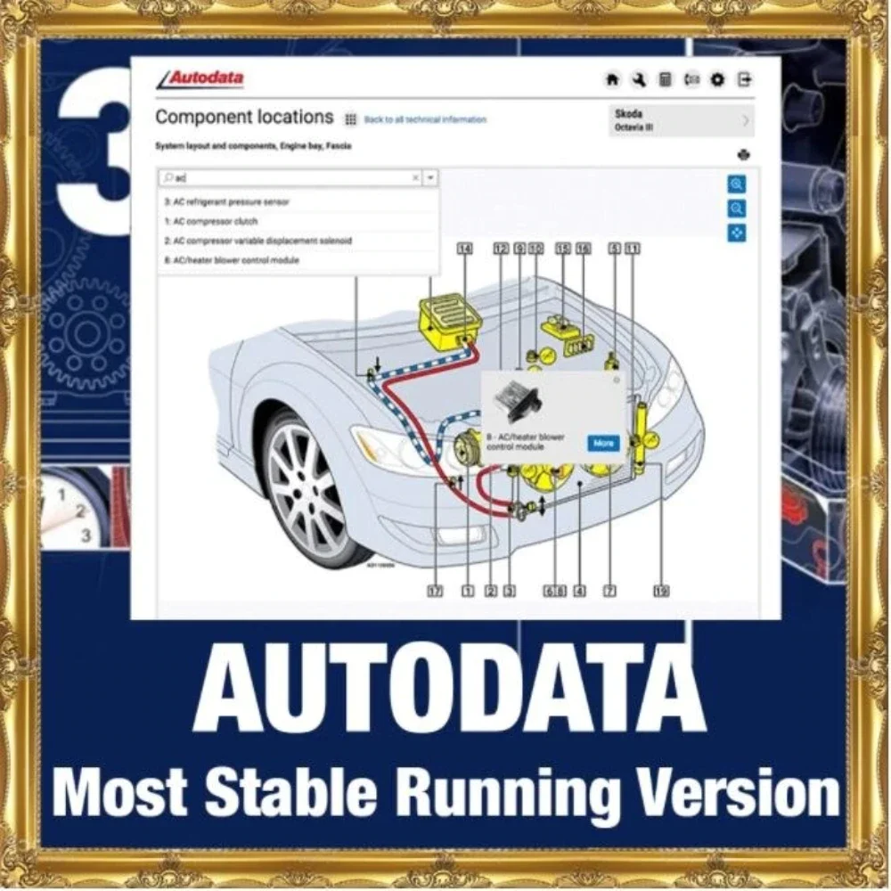 Autodata 3,45-software de reparación de automóviles Autodata 3,45, Keygen, última versión✔Lectura rápida✔Envío Gratis