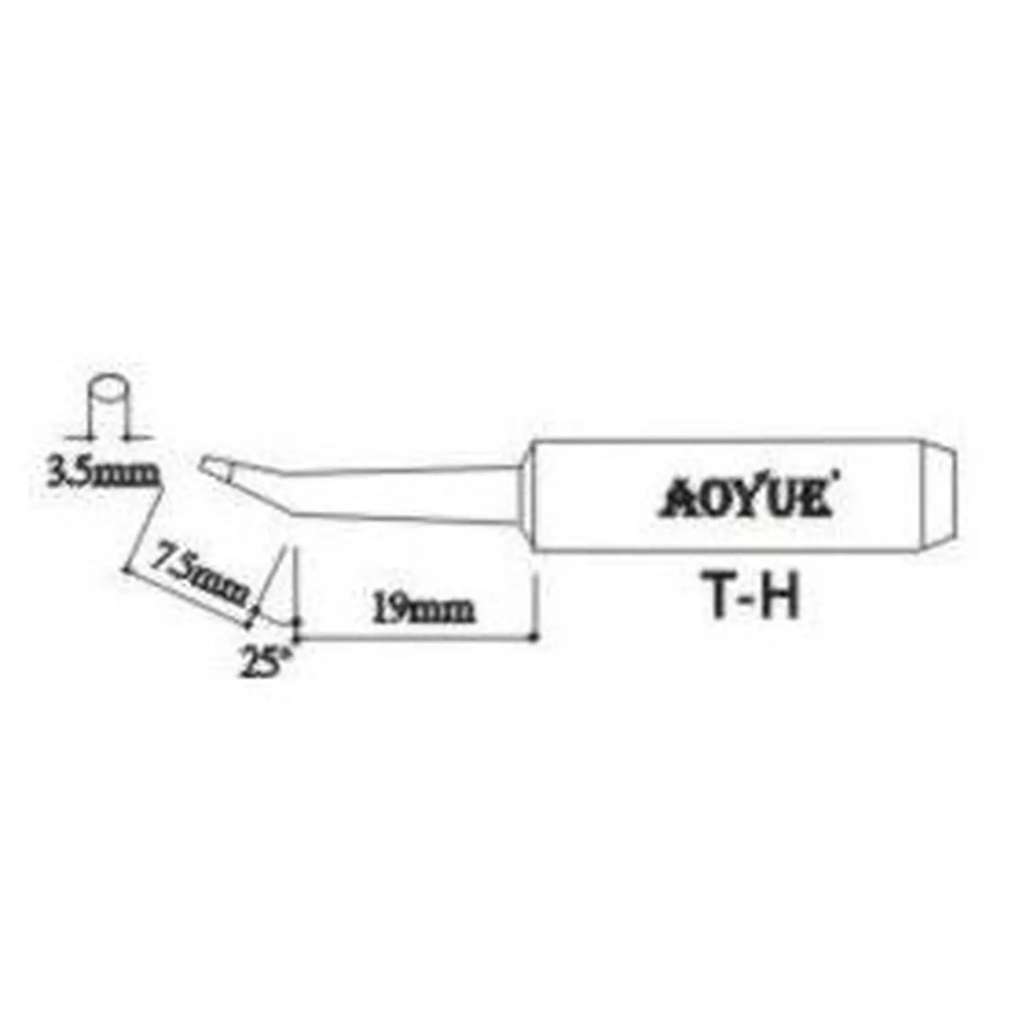 AOYUE TH replacement soldering iron tip