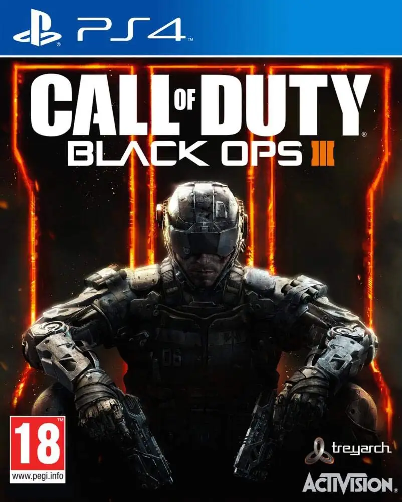 Call of Duty Black Ops 3 Playstation 4 Original Product Gaming PS4 Video Game Console Most Fun Popular Activity