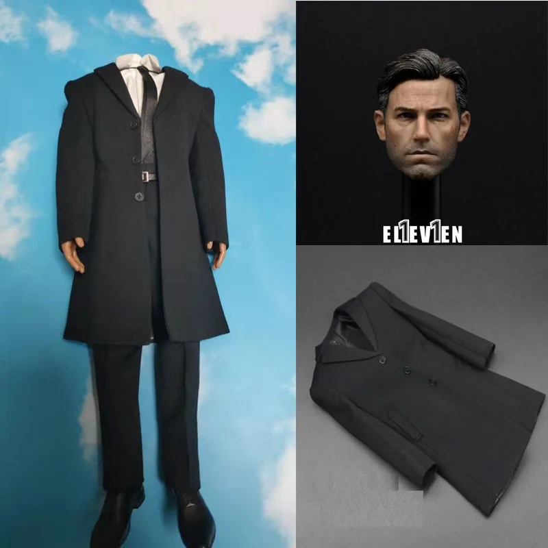 

IN STOCK 1/6 Scale male Ben Affleck Head Sculpt PVC Male Soldier Head Carving Fit 12'' Male Action Figure Body