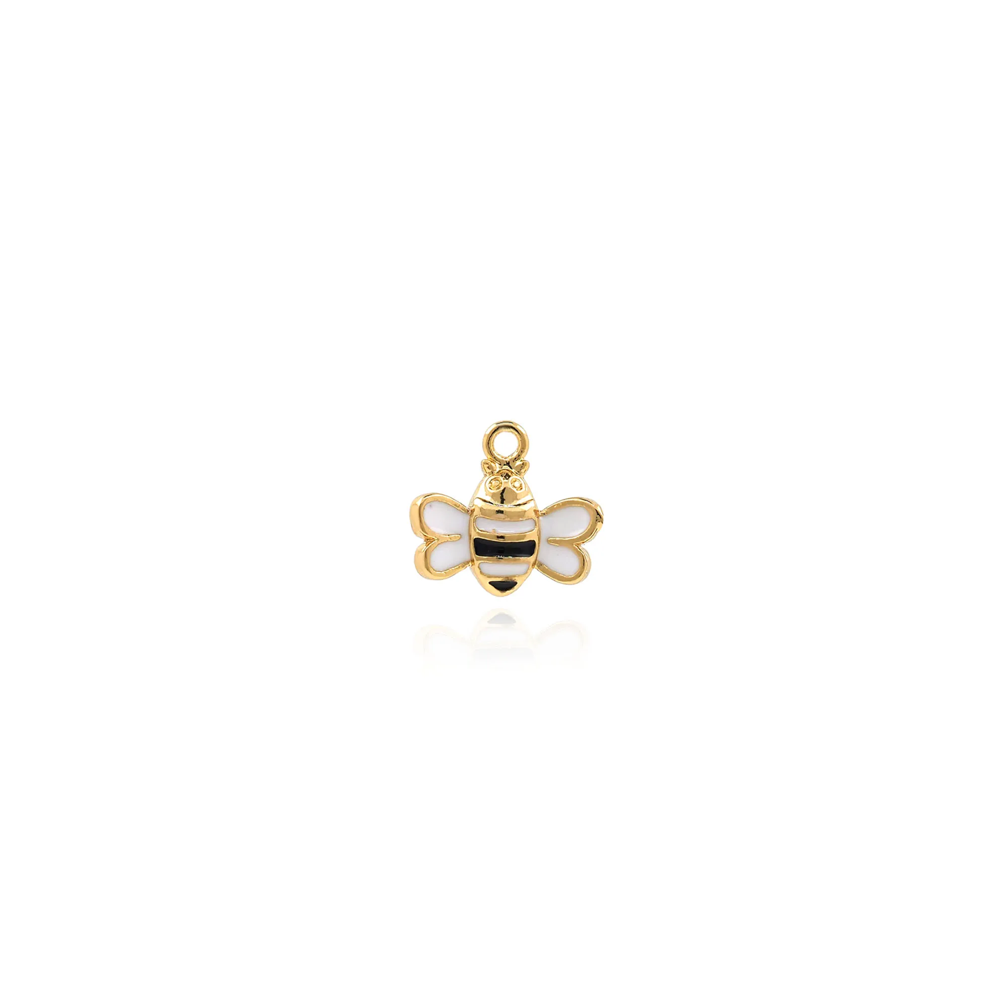 

10Pcs Handmade Earring Charm DIY Bracelet Necklace Jewelry Pendant Bracelet Enamel Bee Pendant Jewelry Making Insect Jewelry