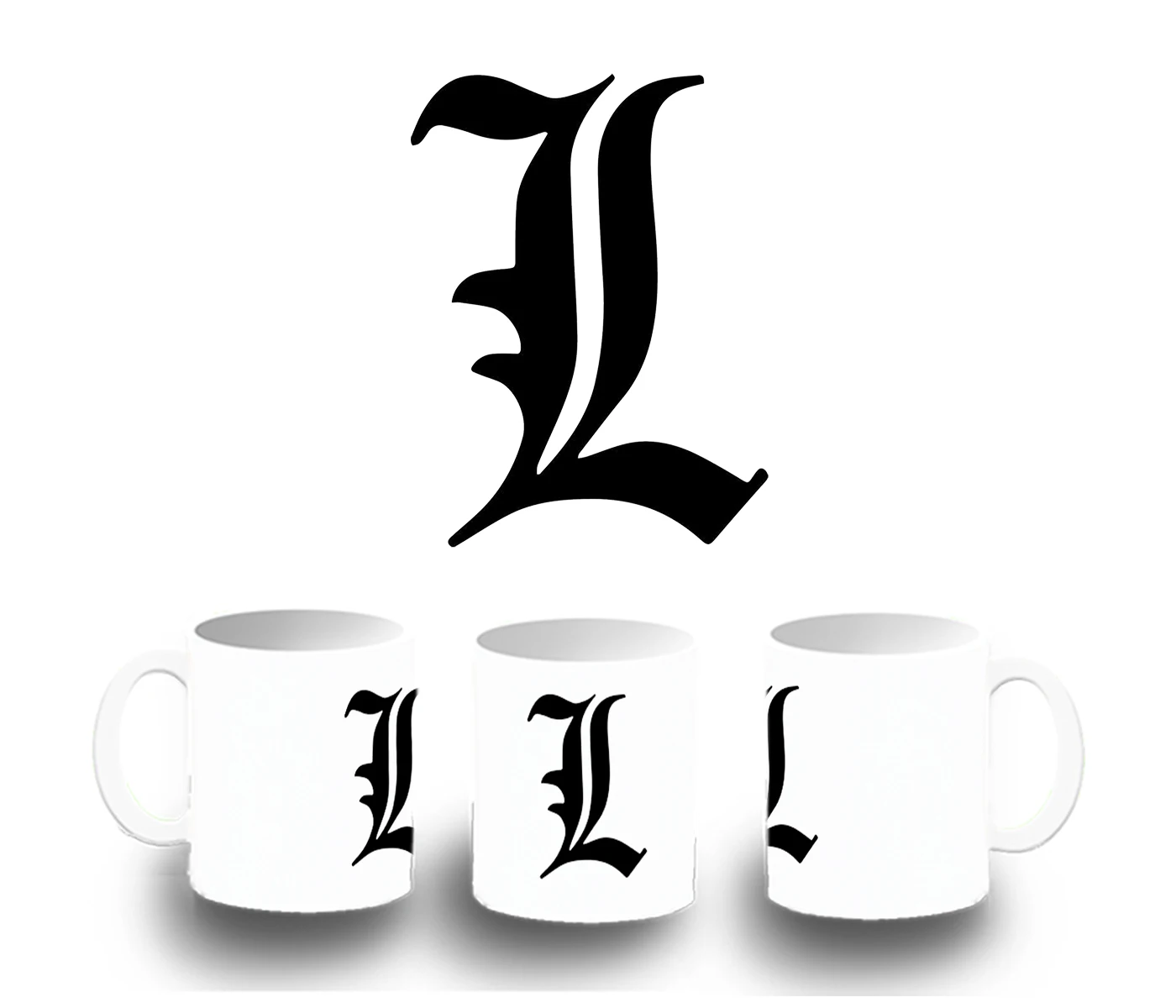 Plastic CUP LOGO DEATH NOTE LAWLIET plastic mug