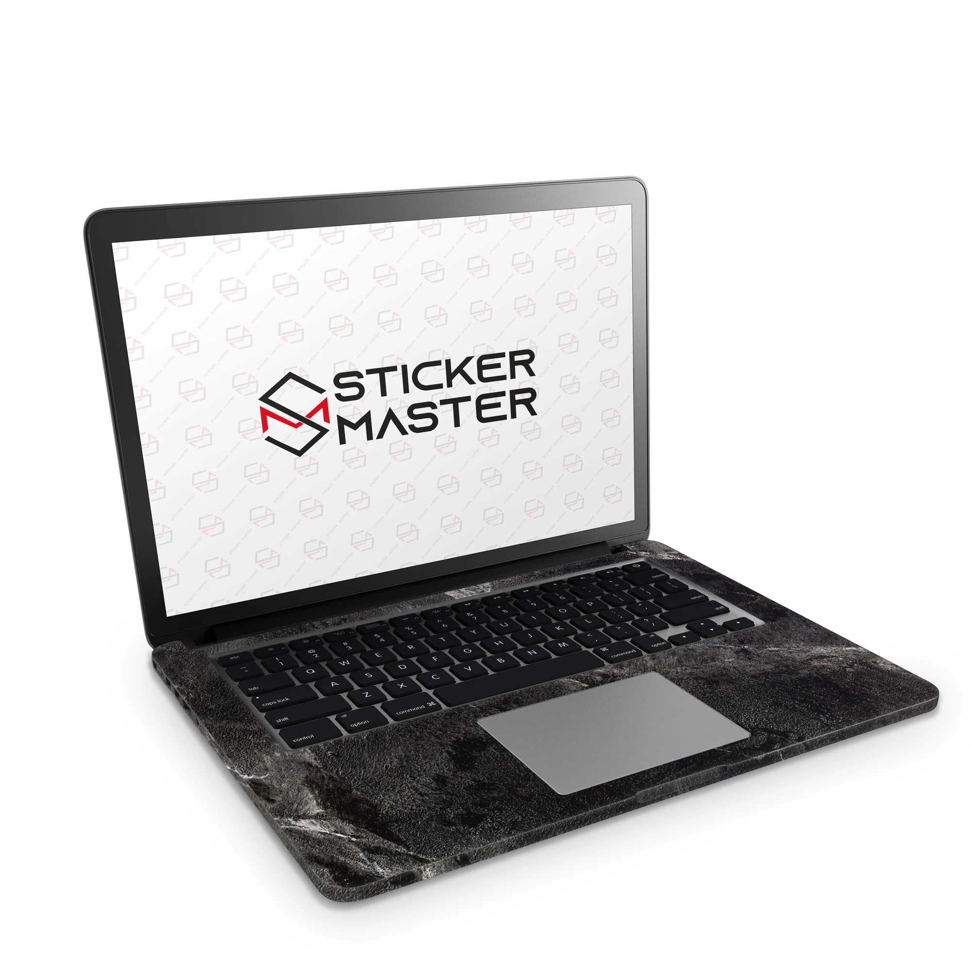 Sticker Master Black Marble Universal Sticker Laptop Vinyl Sticker Skin Cover For 10 12 13 14 15.4 15.6 16 17 19 