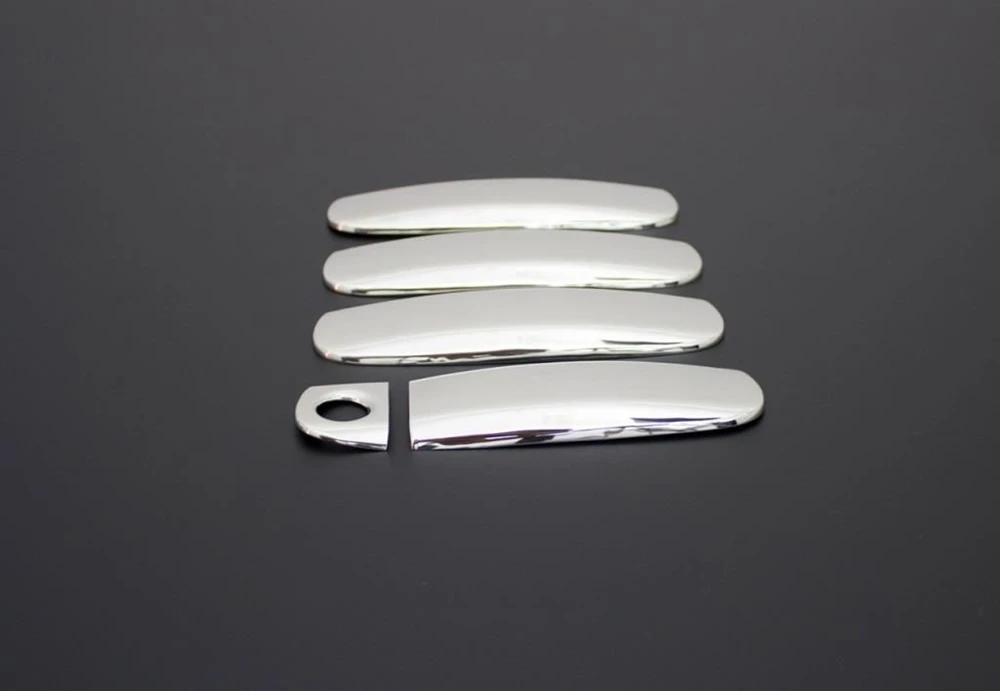 For Audi A3 A4 Chrome Door Handle 2008 2009 2010 2011 2012 2013 2014 2015 Stainless Steel 4 Doors Auto Car Accessory Sport