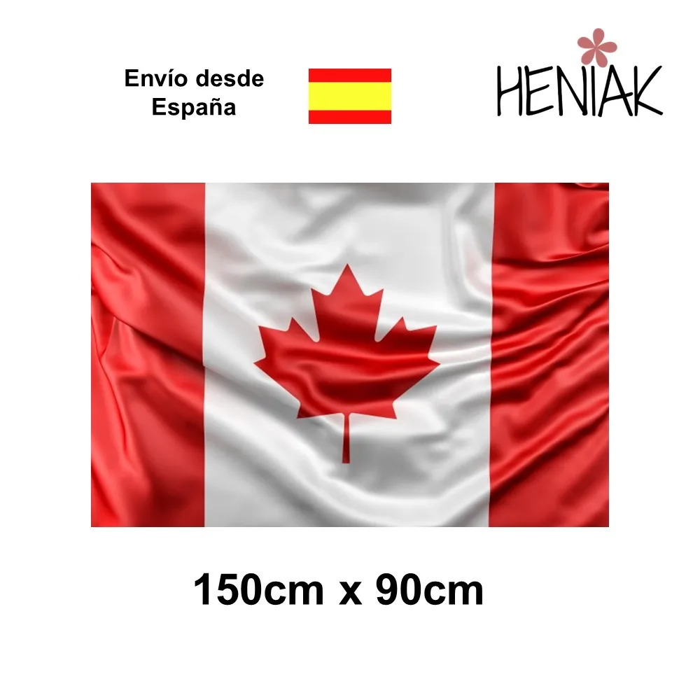 Canada national flag fabric 150cm x 90cm red polyester fabric with maple leaf decoration Canadian country