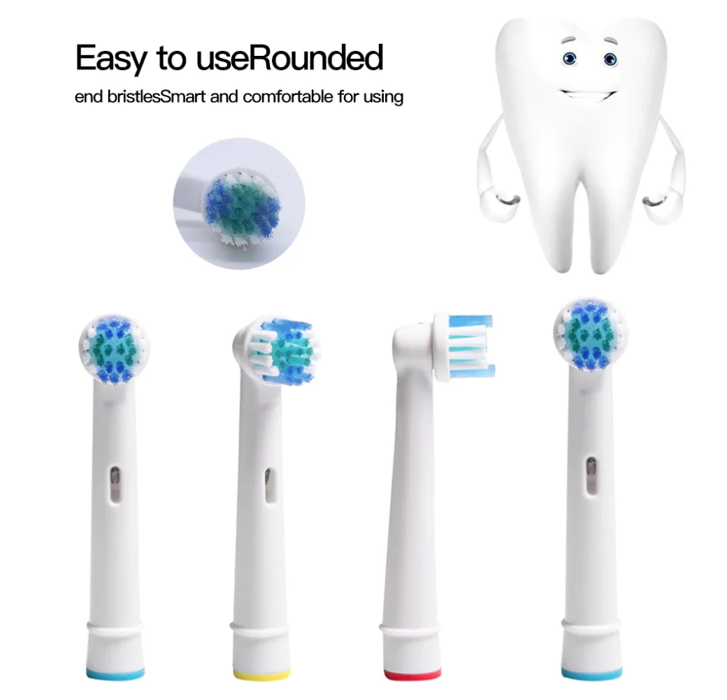 4x cabezales repuesto de cepillo de dientes eléctrico Compatible Braun Oral B Deep Sweep Vitality
