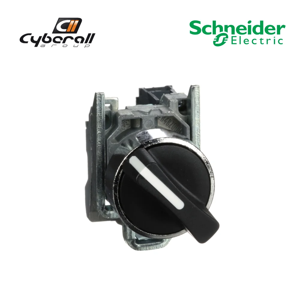 Schneider Electric - Cyberall - Boton rotary Selector 2's positions and swing angle 90 ° and 3