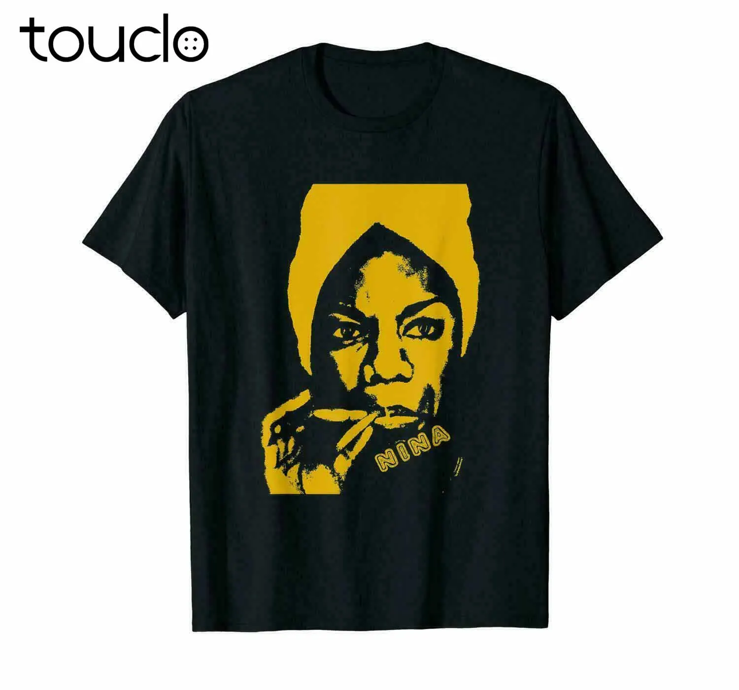 Nina Simone Yellow T-Shirts Tee Size S-3Xl Us 100% Cotton Clothing Trend 2020