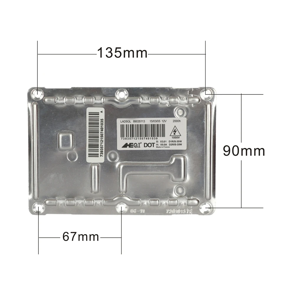 forFerrari F430 Xenon Headlight Control Unit Part no : LAD5GL 4pin