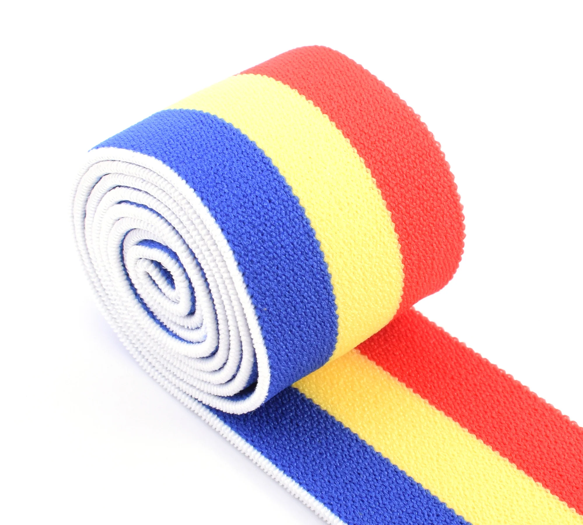 Back to listings Elastic Oak Colorful Striped Elastic Webbing Elastic Waistband Elastic 38mm Strap Webbing By the Yard