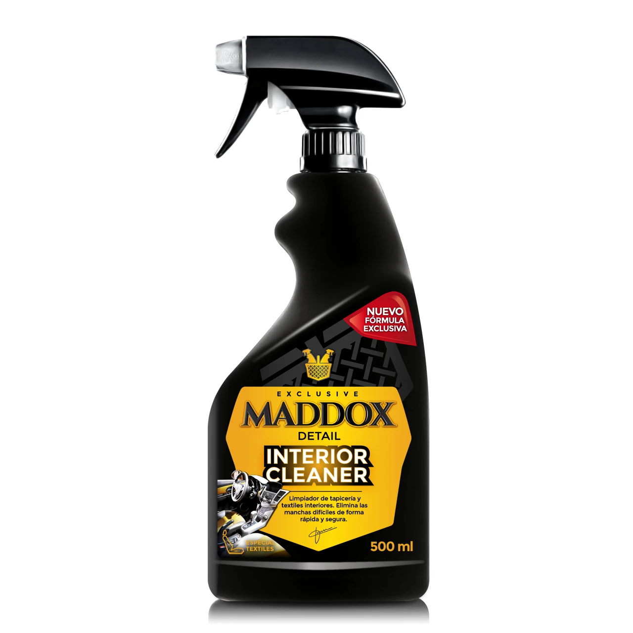 500 ml Maddox Detail Interior Cleaner textile upholstery Cleaner, floor mats and ceilings, multicolored