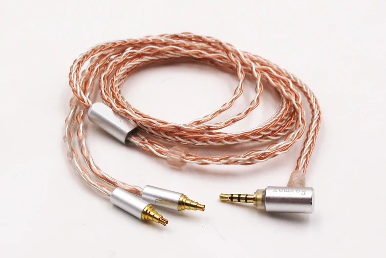 2.5 مللي متر/3.5 مللي متر/4.4 مللي متر 8-core جديلة OCC الصوت المتوازن كابل ل Sennheiser IE 40 برو IE40PRO سماعة