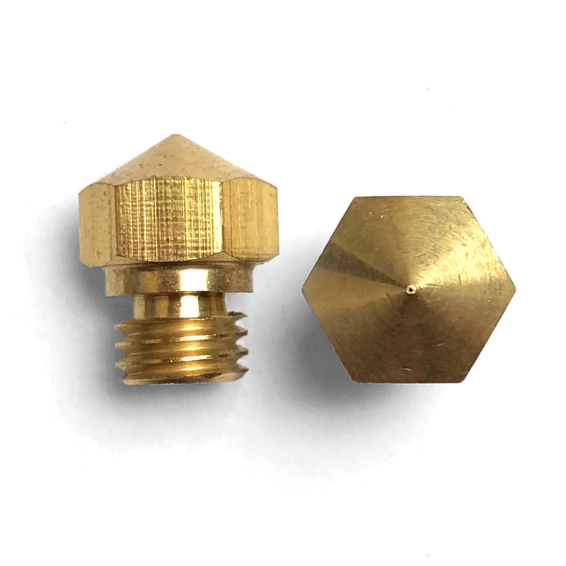 2Pcs FLASHFORGE 0.4MM NOZZLE For 3D Printers: FINDER INVENTOR INVENTOR 2 INVENTOR 2S CREATOR PRO DREAMER GUIDER 2 GUIDER 2S