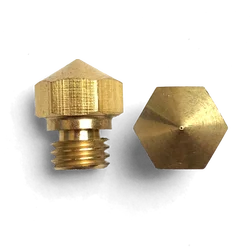 2Pcs FLASHFORGE 0.4MM NOZZLE For 3D Printers: FINDER INVENTOR INVENTOR 2 INVENTOR 2S CREATOR PRO DREAMER GUIDER 2 GUIDER 2S