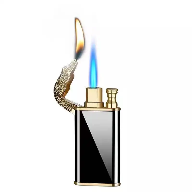 Internet celebrities will shine with dual flames, popular night light gifts, lighters that can directly switch to open flames