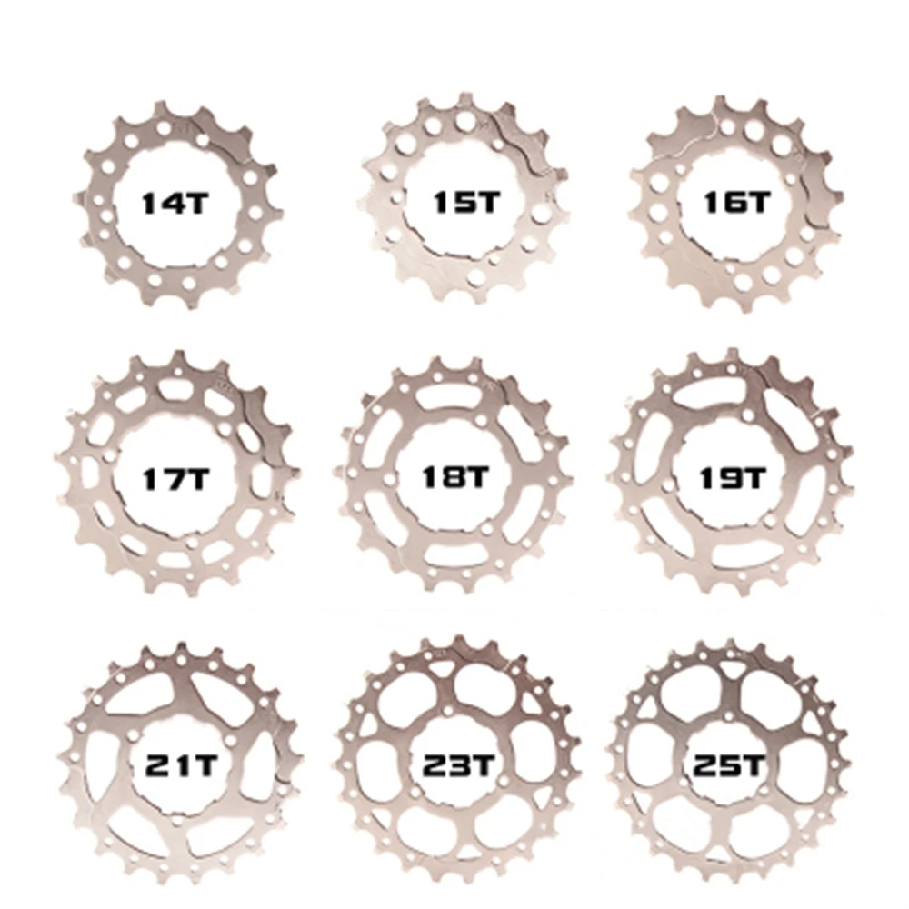 NEW 1pcs Bicycle Cassette Cog Road Bike MTB 8 Speed 8V 11T 12T 13T 14T 15T 16T 17T 18T 19T 21T 23T 25T Freewheel Parts K7 Cheap